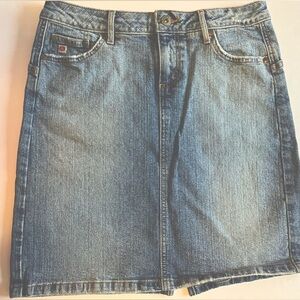 Paris Blues Women’s Denim Skirt, Size 3 (Junior), Faded Blue